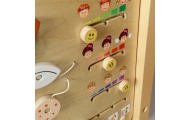 MASTERKIDZ Tablica Edukacyjna Jak Się Czujesz?  Nauka Emocji Montessori