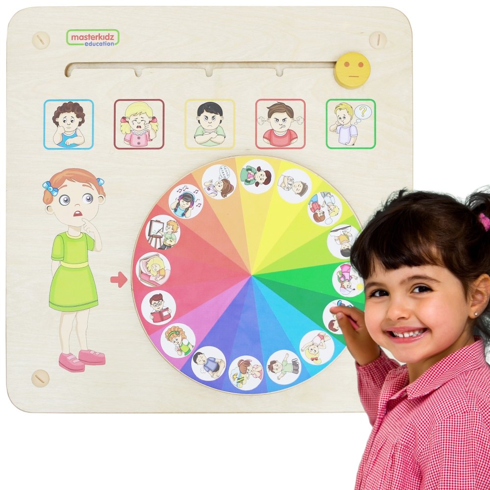 Edukacinė MASTERKIDZ lenta Montessori Emocijų valdymas