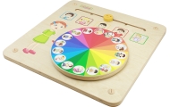 MASTERKIDZ Tablica Edukacyjna Nauka Emocji Zarządzanie Emocjami Montessori