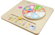 MASTERKIDZ Tablica Edukacyjna Pogoda
