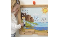 MASTERKIDZ Tablica Edukacyjna Obieg Wody Montessori