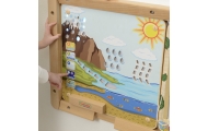 Mokomoji lenta MASTERKIDZ Montessori Vandens cirkuliacija-Žaislai, Lavinamieji žaislai, Veiklos centrai-e-vaikas