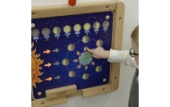 Mėnulio fazių edukacinė lenta MASTERKIDZ Montessori