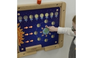 Mėnulio fazių edukacinė lenta MASTERKIDZ Montessori