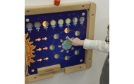Mėnulio fazių edukacinė lenta MASTERKIDZ Montessori