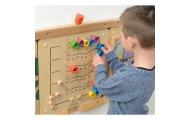 Mokomoji sieninė lenta MASTERKIDZ Spalvoti vikšrai mokosi skaičių ir kiekybės Montessori