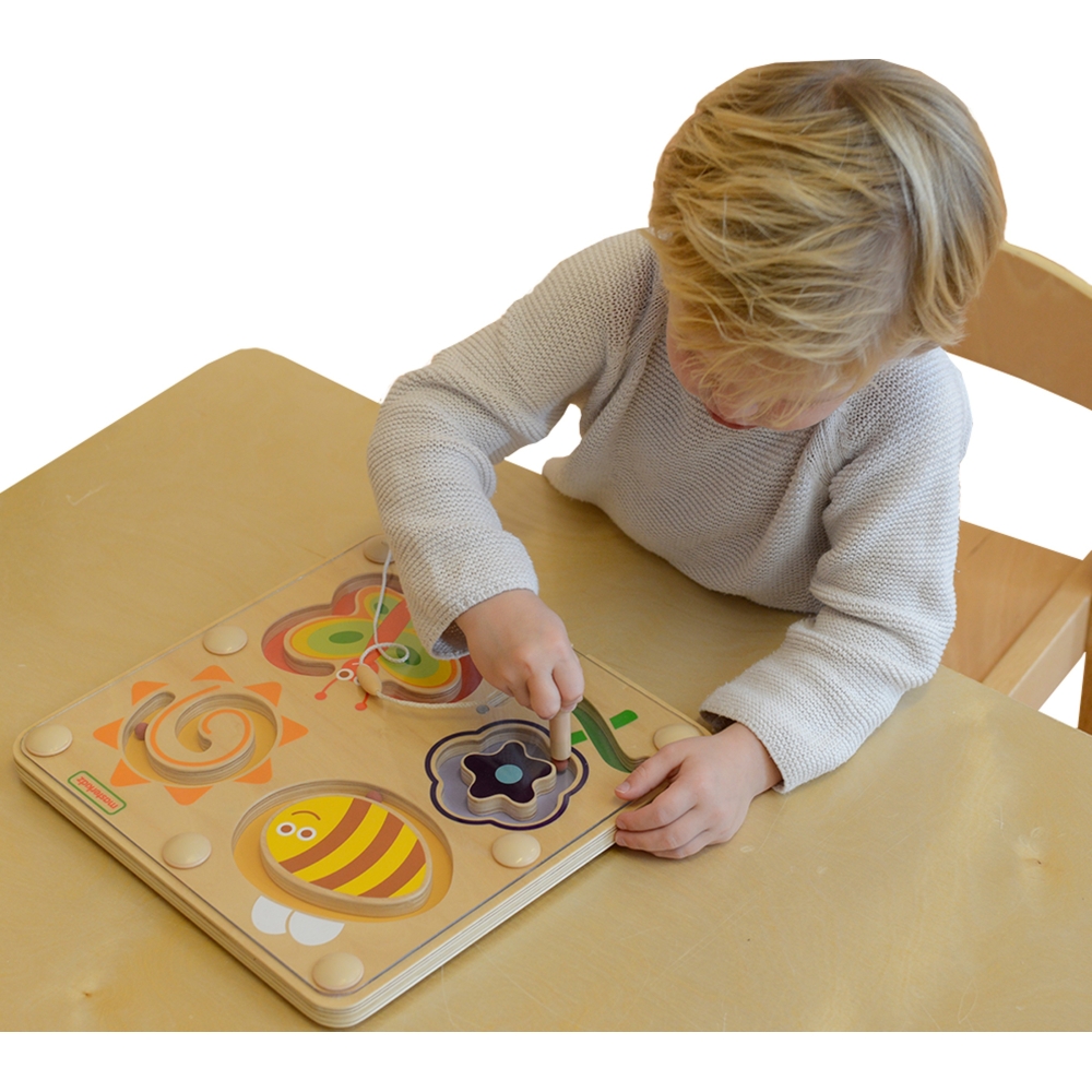 MASTERKIDZ Magnetic Maze World of Insects - Tablet