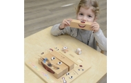 Mokymosi emocijų MASTERKIDZ Montessori medinis žaidimas-Žaislai, Lavinamieji žaislai, Veiklos centrai-e-vaikas