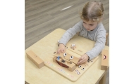 Mokymosi emocijų MASTERKIDZ Montessori medinis žaidimas-Žaislai, Lavinamieji žaislai, Veiklos centrai-e-vaikas