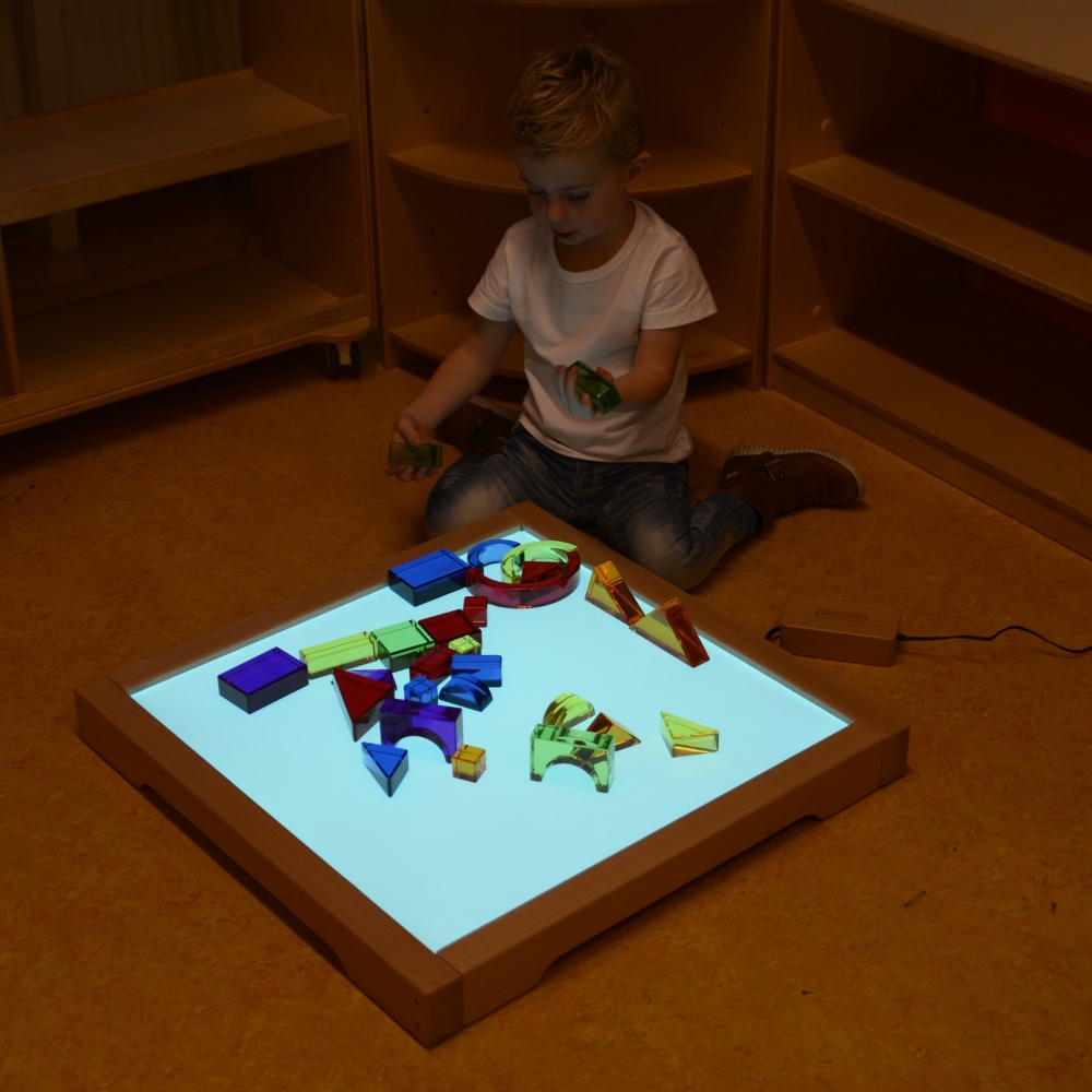 LED šviesos skydelis MASTERKIDZ Spalvų keitimas su nuotolinio valdymo pulteliu-Žaislai, Lavinamieji žaislai, Veiklos centrai-e-v