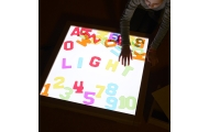 LED šviesos skydelis MASTERKIDZ Spalvų keitimas su nuotolinio valdymo pulteliu-Žaislai, Lavinamieji žaislai, Veiklos centrai-e-v
