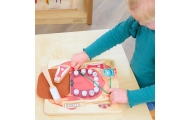 Edukacinė sieninė lenta - Sveikos burnos higienos mokymasis su šuniuku Montessori MASTERKIDZ
