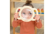 MASTERKIDZ Duża Drewniana Lupa Discovery