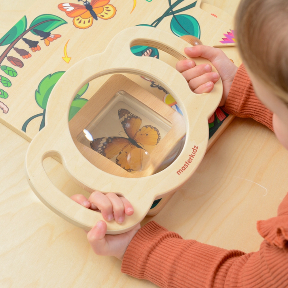 Didelis medinis atradimų didintuvas MASTERKIDZ