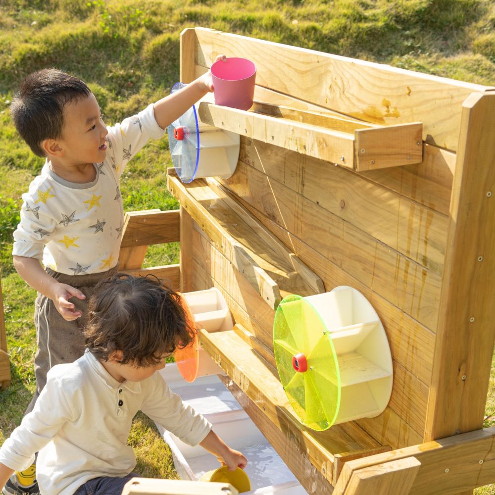 Medinė vandens žaidimų sienelė CLASSIC WORLD EDU