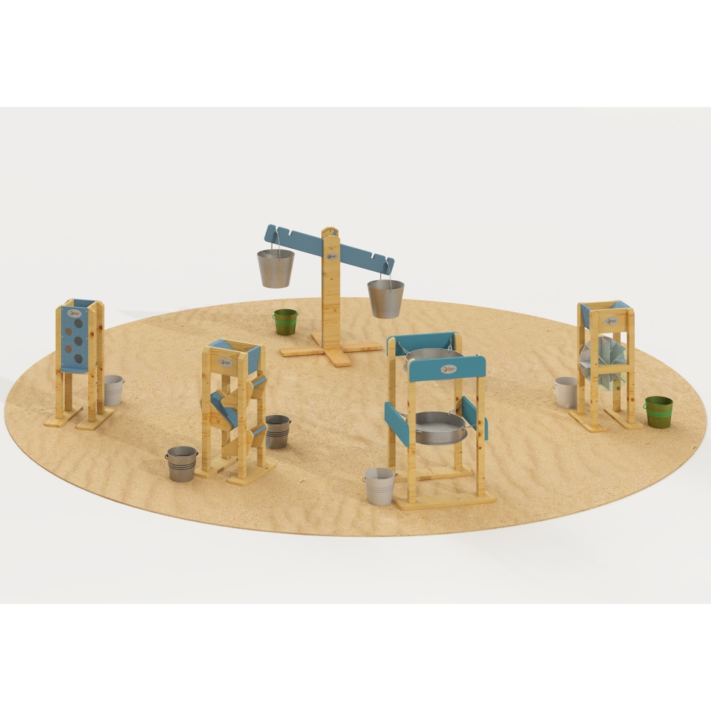 Žaidimų aikštelės smėlio loveliai CLASSIC WORLD EDU