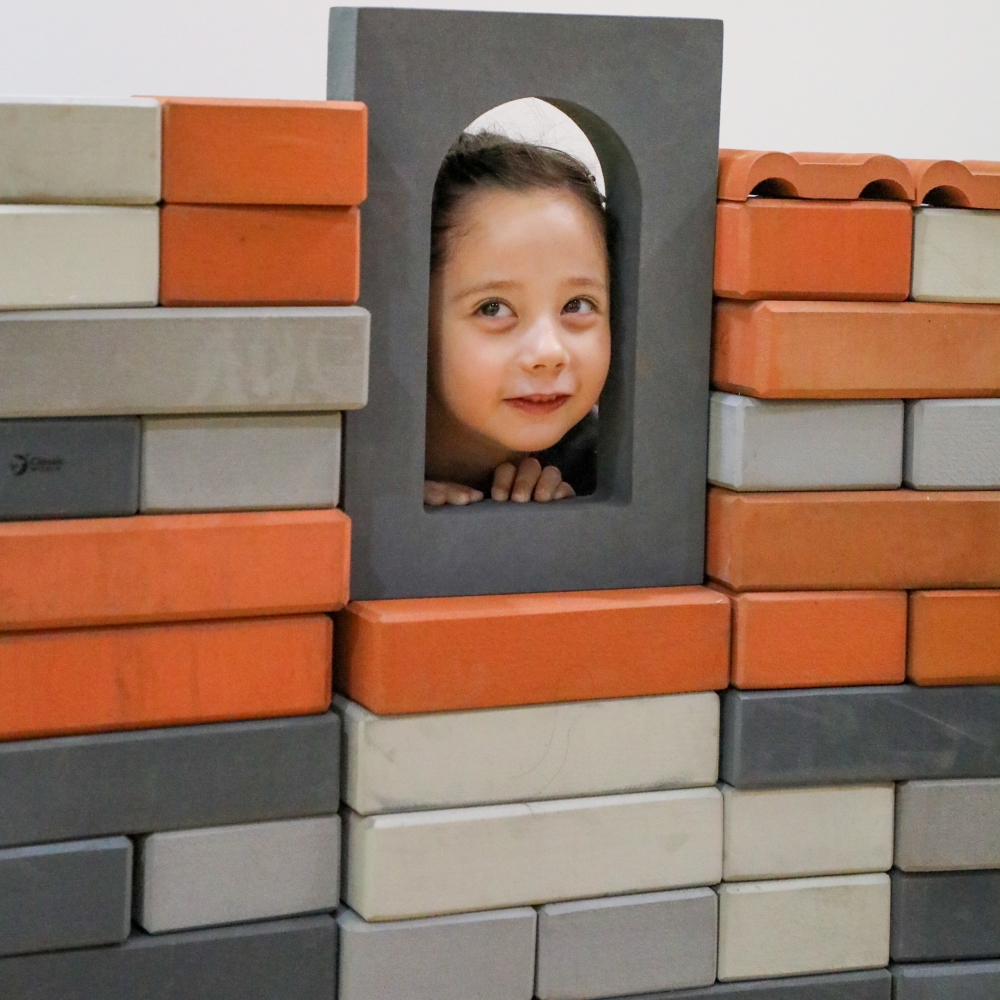 CLASSIC WORLD EDU Mega statybinės plytos EVA Minkštos konstruoti