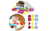 Permatomos geometrinės figūros MASTERKIDZ