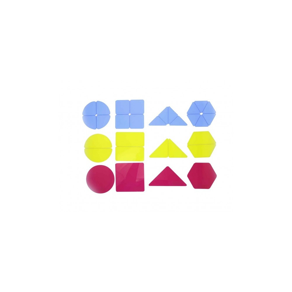 Permatomos geometrinės figūros MASTERKIDZ