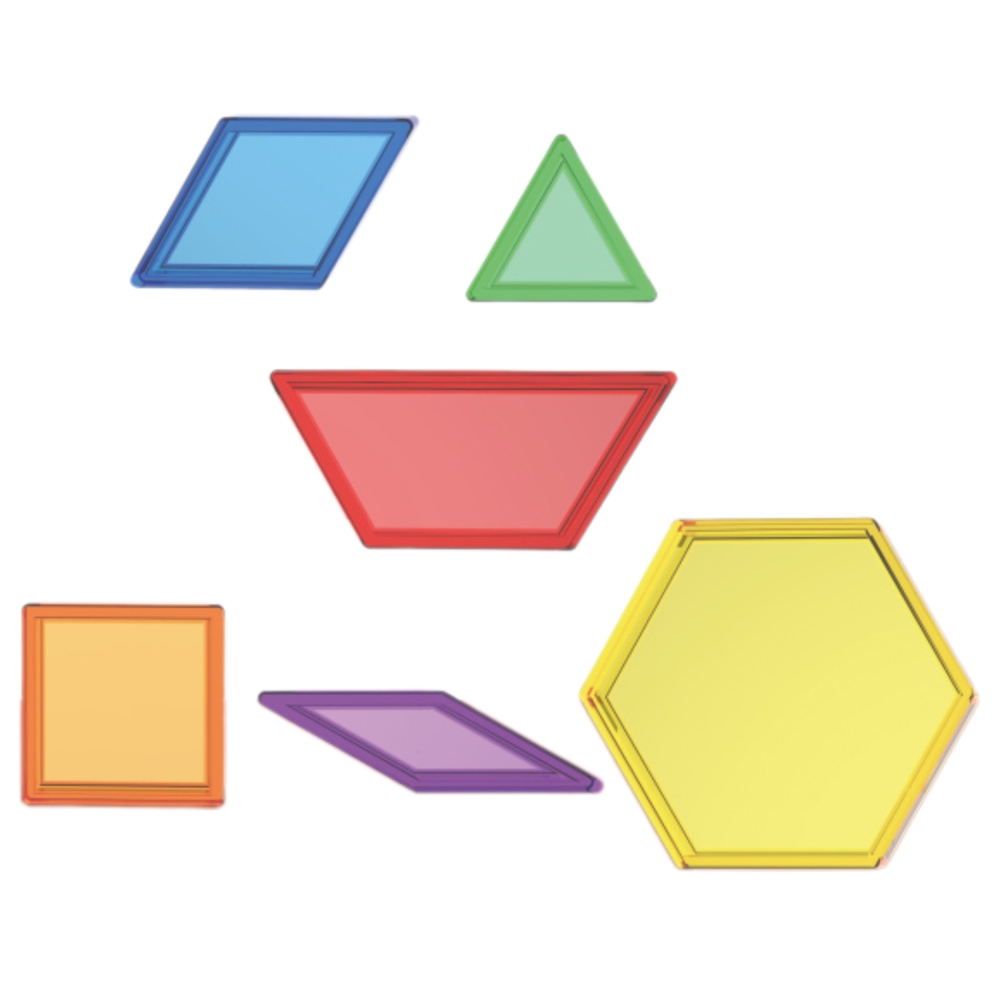 Mozaikos kaladėlių rinkinys MASTERKIDZ Montessori Tangram 140 el.