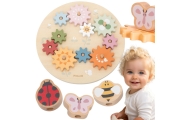 Medinis edukacinis žaislas VIGA PolarB Montessori-Žaislai, Kūdikiams, Žaislai mažyliams (iki 4 m.