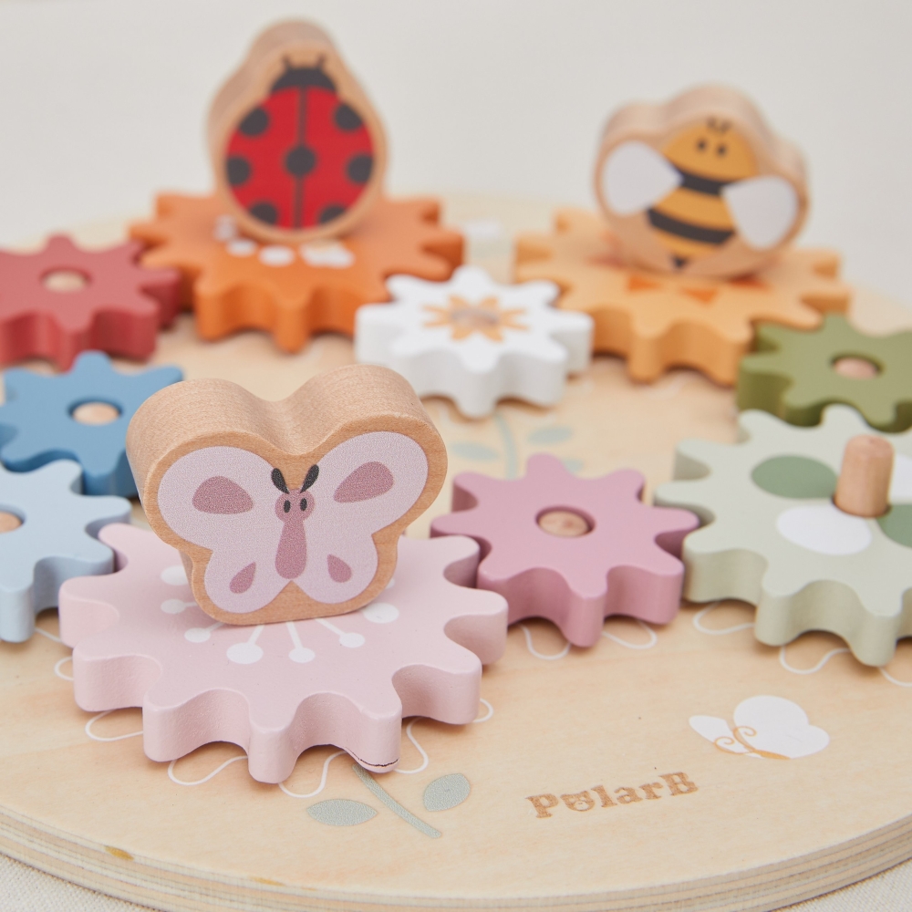 Medinis edukacinis žaislas VIGA PolarB Montessori-Žaislai, Kūdikiams, Žaislai mažyliams (iki 4 m.