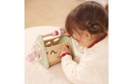 VIGA Activity Triangle – 5-in-1 Wooden Educational Toy