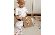 VIGA Wooden Nail Art 45 Piece Montessori					