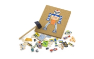 VIGA Wooden Nail Art 45 Piece Montessori					