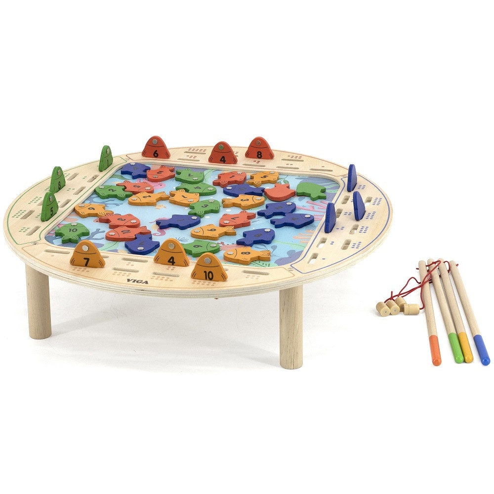 VIGA Wooden Fishing Game FSC 