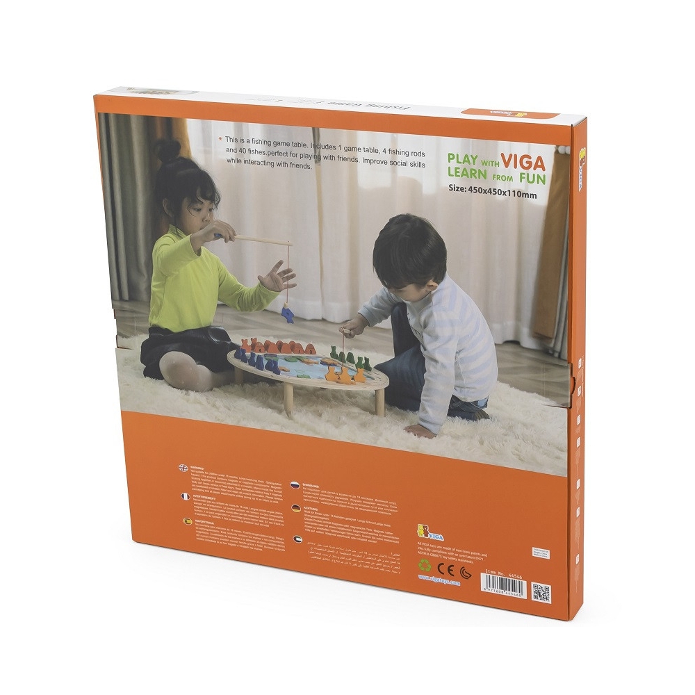 VIGA Wooden Fishing Game FSC 