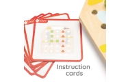 CLASSIC WORLD Wooden Manipulative Board Logic Puzzle