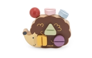 VIGA PolarB Wooden Construction Toy Hedgehog with Montessori Screws