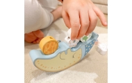 TOOKY TOY Kosmiczny Śpiący Księżyc Balansująca Układanka Drewniana Nawlekanka Montessori Kosmos					