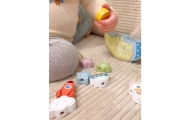 TOOKY TOY Kosmiczny Śpiący Księżyc Balansująca Układanka Drewniana Nawlekanka Montessori Kosmos					