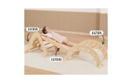 VIGA Wooden Slide Straight Climbing Wall