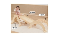 VIGA Wooden Slide Straight Climbing Wall