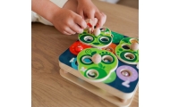 Medinis magnetinis žaidimas Paukštis ir kirminai TOOKY TOY