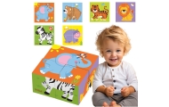 Viga Wooden Zoo Puzzle 4 Pieces