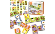 Medinis domino Ūkio žaidimas VIGA Montessori 28 vnt-Žaislai, Stalo žaidimai, Įvairūs stalo žaidimai-e-vaikas