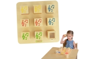Medinis sensorinis rūšiuoklis MASTERKIDZ Connecting Sounds Montessori-Žaislai, Lavinamieji žaislai, Veiklos centrai-e-vaikas