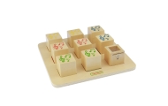 MASTERKIDZ Drewniany Sorter Sensoryczny Łączenie Dźwięków Montessori