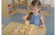 Medinis sensorinis rūšiuoklis MASTERKIDZ Connecting Sounds Montessori-Žaislai, Lavinamieji žaislai, Veiklos centrai-e-vaikas
