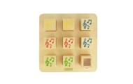 MASTERKIDZ Drewniany Sorter Sensoryczny Łączenie Dźwięków Montessori