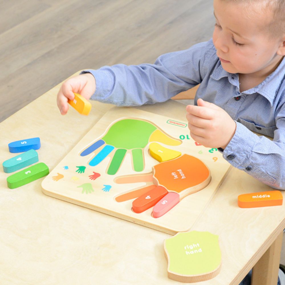 MASTERKIDZ edukacinė medinė skaičiavimo lenta Fingerboard