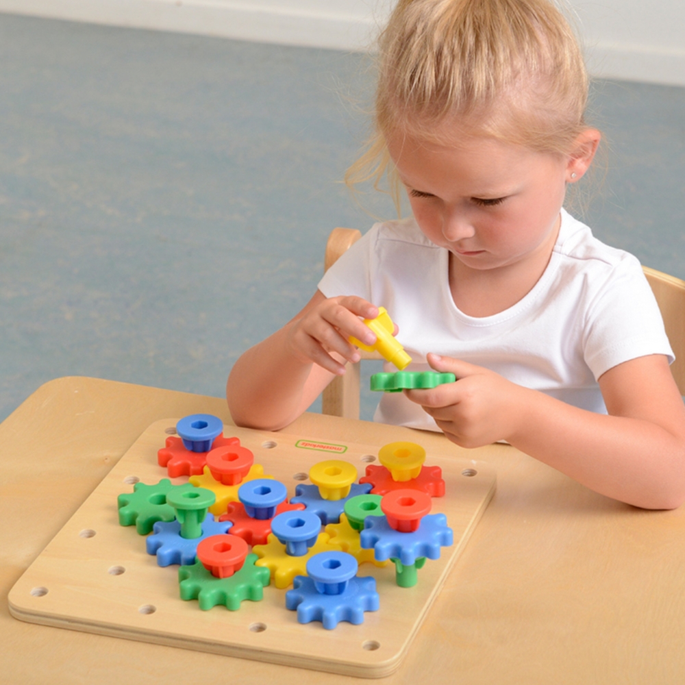 Krumpliaračiai MASTERKIDZ Sukurk savo mechanizmą Montessori lenta-Žaislai, Lavinamieji žaislai, Veiklos centrai-e-vaikas