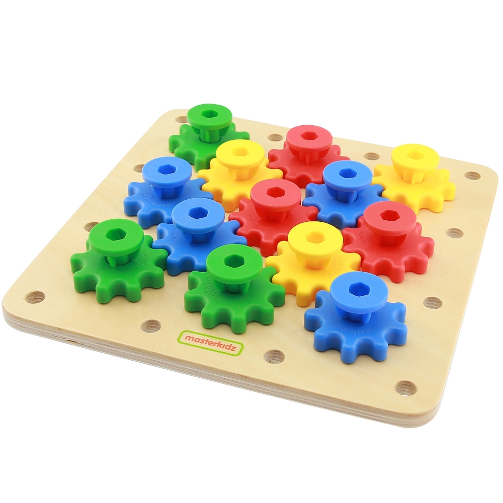 Krumpliaračiai MASTERKIDZ Sukurk savo mechanizmą Montessori lenta-Žaislai, Lavinamieji žaislai, Veiklos centrai-e-vaikas