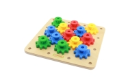 MASTERKIDZ Koła Zębate Zbuduj Własny Mechanizm Tablica Montessori