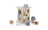 VIGA PolarB Wooden sorter with pyramid blocks Puzzle