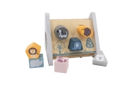 VIGA PolarB Wooden sorter with pyramid blocks Puzzle
